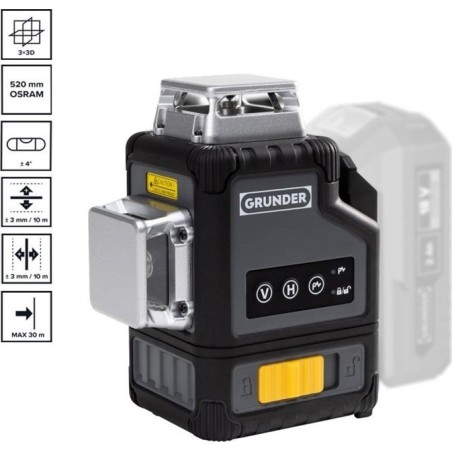 Beschaffung des kabellosen Lasernivelliergeräts LY-360G 18 V (grün)