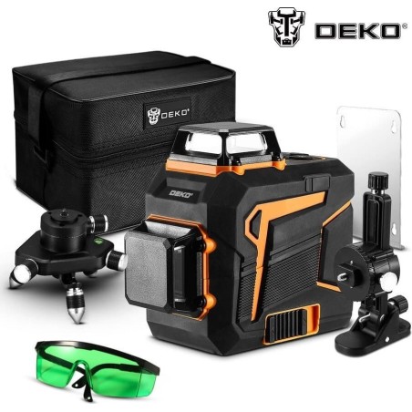 Deko Laser, Flächenlaser DKLL12PQ1, grün, 30 m