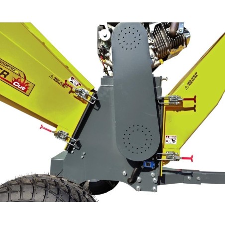 MasterCut MASTERCUT AU-GS350PRO Benzin-Häcksler von REBAK für Äste bis 15 cm / 15 PS