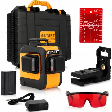 Smart Laser-Flächenstrahler 06-03015R rot 15 m