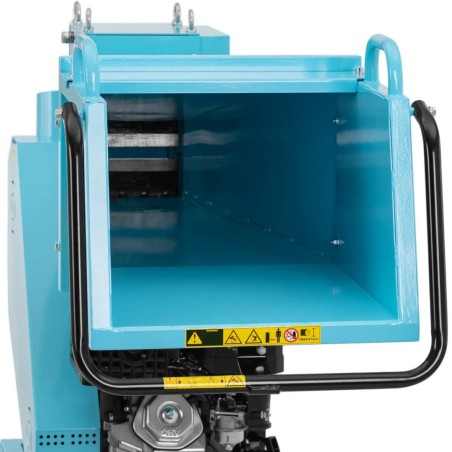 Benzinbetriebener Holzspalter für Äste mit einem Durchmesser von 12 cm, 6,5 l, 18 PS, Hillvert