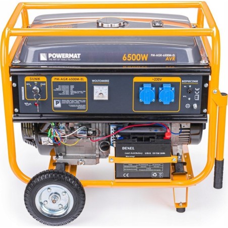 Stromaggregat Generator 6500 W, 230 V, mit Anlasser