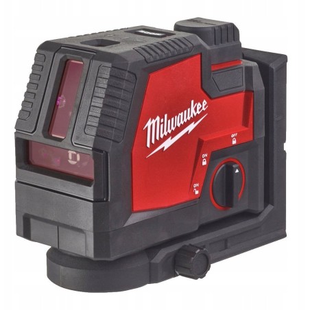 MILWAUKEE. CROSS LASER L4CLLP-301C + LOT 30 m GRÜN BATTERIE USB %%%