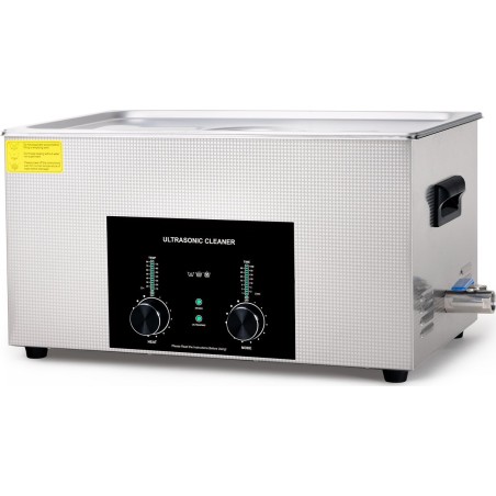 Techrebal Ultraschallreiniger mit Heizelement, 980 W, 22 l, Elektronik