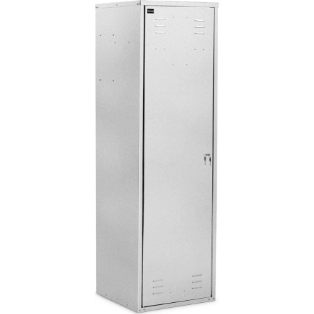 Wiesenfield Sattelschrank für Reitausrüstung aus verzinktem Stahl, 60 x 60 x 200 cm Sattelschrank für Reitausrüstung aus Stahl