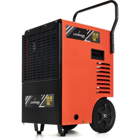 Lehmann Industrieller Luftentfeuchter für den Bau, 50 l