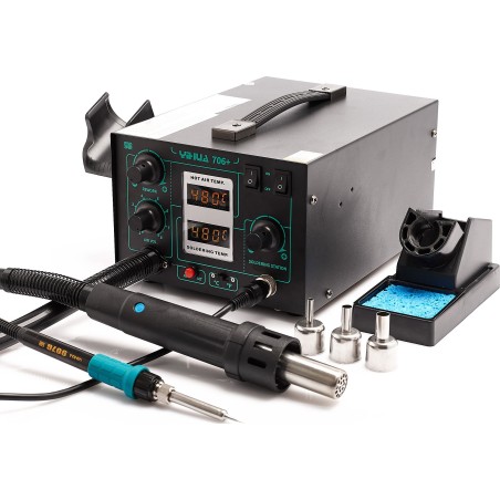 Techrebal Lötstation-Set Yihua 706, 5 Lötspitzen