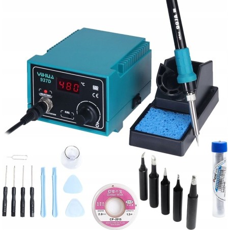 Techrebal Lötstation-Set Yihua 937D Black KIT 6