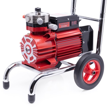 Professionelle Farbspritzmaschine, 18 l/min, 3500 W, Edelstahlrahmen, 8 m Schlauch