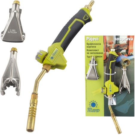 Meva Gasbrenner zum Löten von LPG-Rohren SET mit 3 Düsen, 2 kW Gasbrenner zum Löten von LPG-Rohren SET mit 3 Düsen, 2 kW