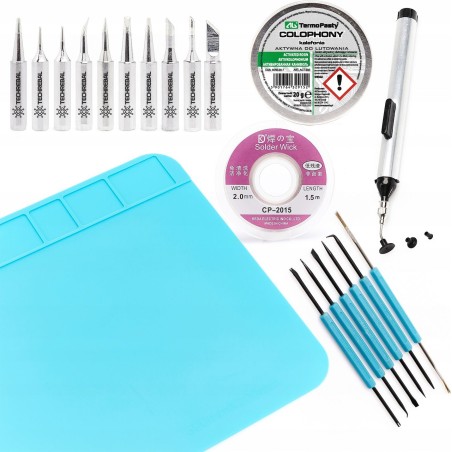 Techrebal Lötkolben mit Display, 60 W, KSL – Kit 32