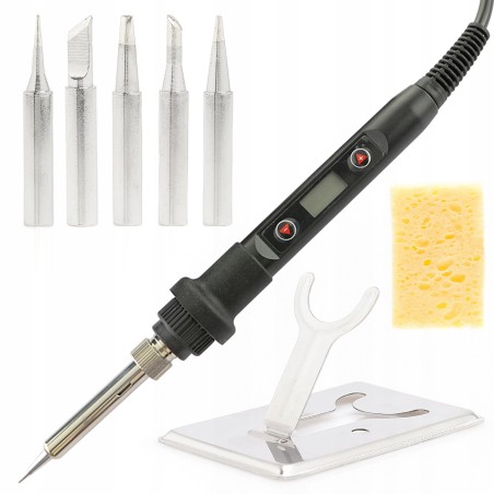 Leistungsstarker Präzisions-Lötkolben TBC80W – Reparaturset für Mobiltelefone von Techrebal