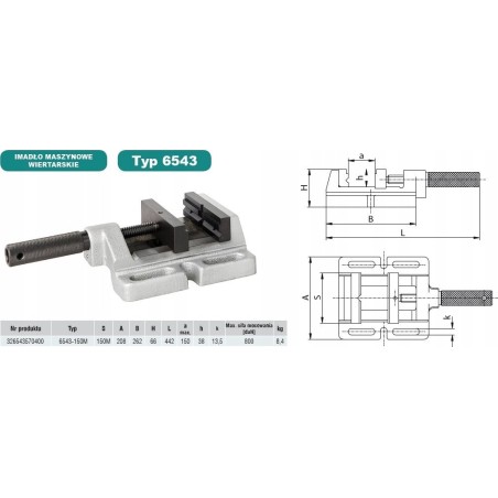 Bahco Bohrfutter 6543-150