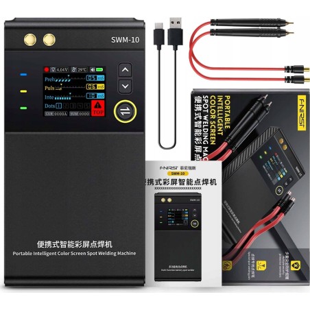 Tragbare Punkt-Schweißmaschine für Batteriezellen FNIRSI SWM-10