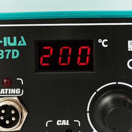 Techrebal LÖTSTATION 937D LCD LÖTSPITZEN ZINN FLUSSSTOFFMATTE