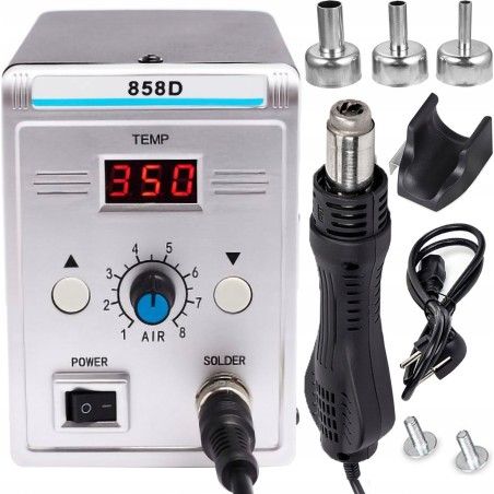 HEISSLUFT-LÖTSTATION 858D