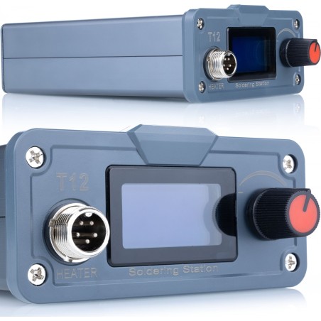Rosfix Präzisions-Lötstation für T12-Lötspitzen mit integriertem Heizelement und OLED-Display
