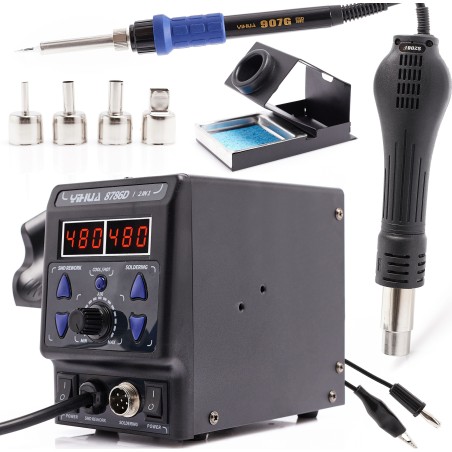 Techrebal 2-in-1-Lötstation Yihua 8786D-I