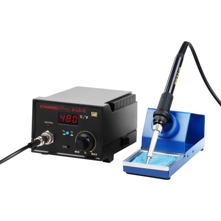 Stamos Lötstation, Lötkolben mit Lötspitze, 65 W