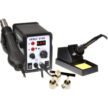 Techrebal Lötstation-Set Yihua 878D Schraubendreher KIT2