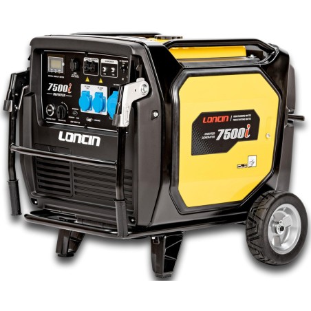 Loncin LC7500I Inverter-Stromaggregat 230 V, 7,5 kW, Estart – Anlasser Atlas Copco P6000I – Ewim