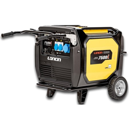 Loncin LC7500I Inverter-Stromaggregat 230 V, 7,5 kW, Estart – Anlasser Atlas Copco P6000I – Ewim
