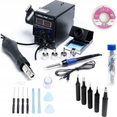 Techrebal Lötstation Yihua 8786D-I Black KIT6