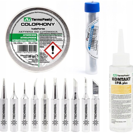 Techrebal Lötstation-Set Yihua 852D + Lötspitzen KIT10