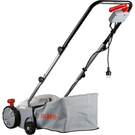 Ikra Mogatec IEVL 1532 Rasenvertikutor und -belüfter 2-in-1 + 2 Walzen, Leistung 1500 W