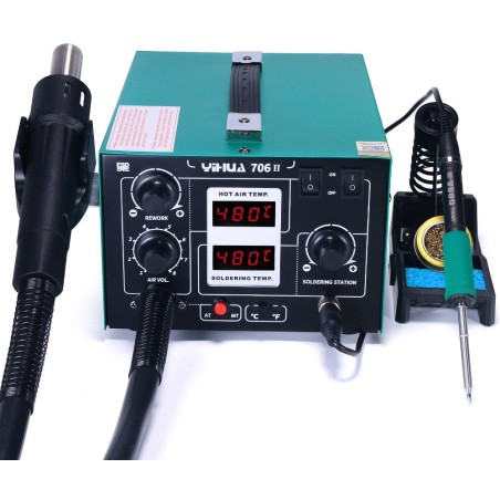 Lötstation Heißluftlötkolben Yihua 706 II zum Schweißen von Kunststoff