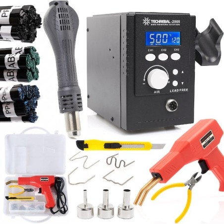 Lötstation TECHREBAL 2008 700 W Heißluft-Kunststoffschweißgerät