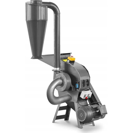 Wiesenfield Schlagmühle – Zerkleinerer für Getreide, Sägemehl und Pellets, 300 kg/h, 4 kW