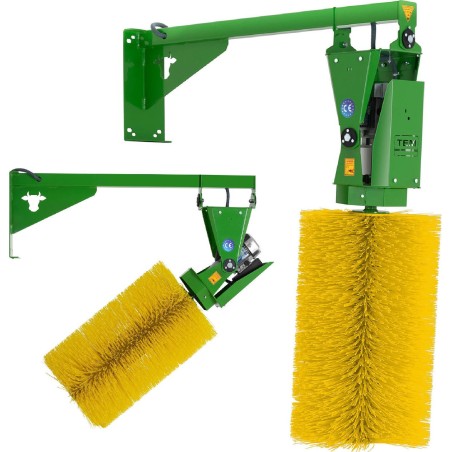 TEM Elektrische Bürste für Kühe und Rinder, 180 W, 30 U/min Elektrische Bürste für Kühe und Rinder, 180 W, 30 U/min