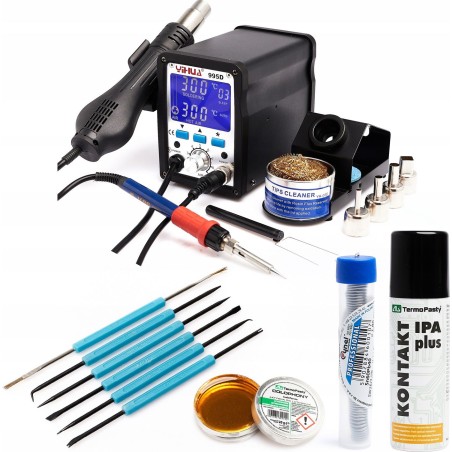 Techrebal Lötstation 995D+ + KIT 17
