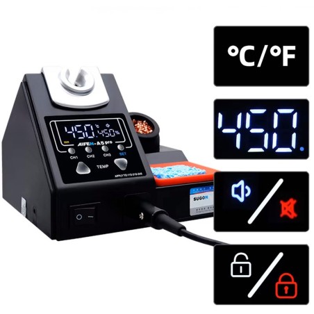 Lötstation Präzisionslötkolben Aifen A5 Pro 160 W 9GR C245 C210 C115