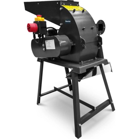 Wiesenfield Schlagmühle – Zerkleinerer für Getreide, Sägemehl und Pellets, 120 kg/h, 2,2 kW