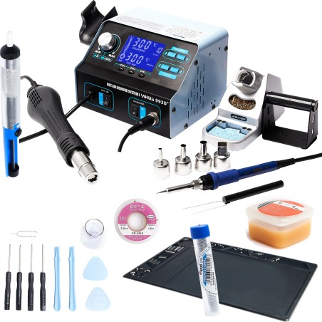 Techrebal Lötstation-Set Yihua 992D + Lötmatte KIT4