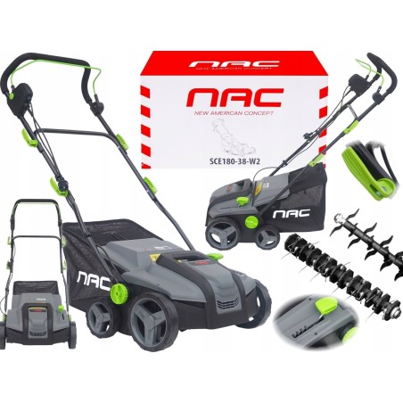 NAC Vertikutierer / Belüfter SCE180-38-W2