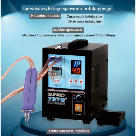 Techrebal PROF. Impuls-Punktschweißgerät SUNKKO 737G+