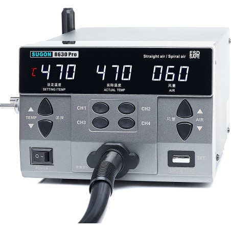 Heißluft-Lötstation Sugon 8630 Pro 1300 W von Techrebal