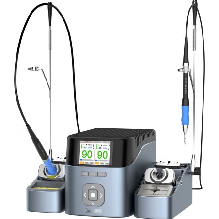 Techrebal DOPPEL-LÖTSTATION AIXUN T210+T115 6XSPITZE