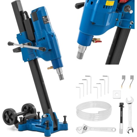 MSW Vertikale Diamantbohrmaschine für Beton und Asphalt mit Stativ, 550 U/min, 3300 W
