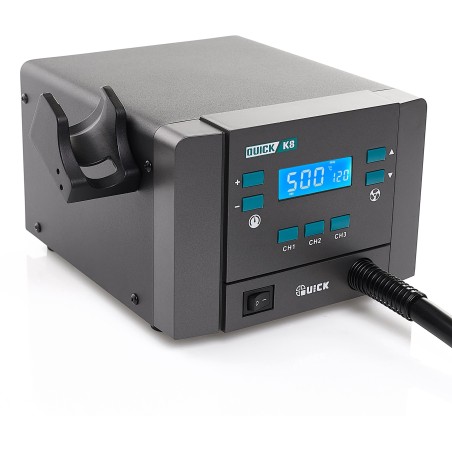 Heißluft-Lötstation Quick K8 mit 6 Düsen