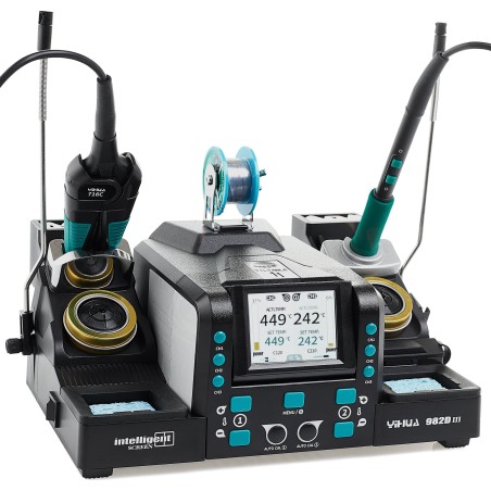 Lötstation mit Lötkolben Yihua 982D-III, Lötspitzen C210 und C120