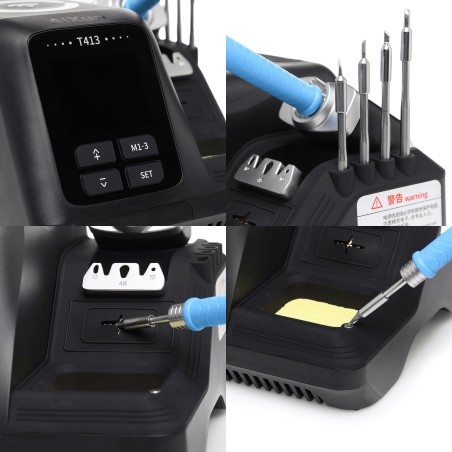 Intelligente Lötstation Aixun T413 mit den Lötspitzen C245 und T245 (3 Lötspitzen)