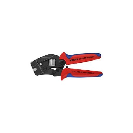 Knipex Selbstjustierende Crimpzange für Endhülsen (Hülsen) 190 mm (97 53 09)