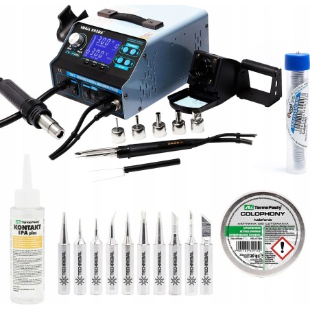 Techrebal Lötstation Yihua 992DA++ Lötspitzen KIT10