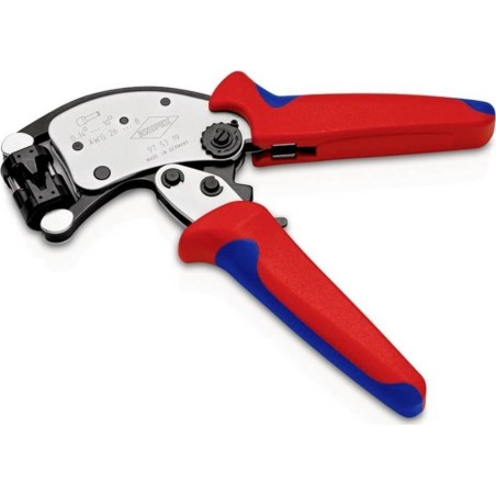 Knipex KNIPEX Twistor T Selbstjustierende Crimpzange für Aderendhülsen