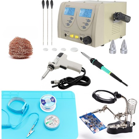 Techrebal Entlötstation ZD-917 „Dritte Hand“ ESD-Matte