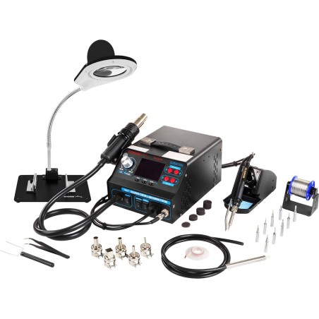 Stamos Heißluft-Lötstation mit Rauchabsaugung S-LS-6